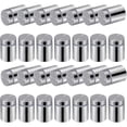 thumbnail image 3 of Metal Standoff Screws Stainless Steel Mounting Office Supermarket Shop Market Glass Frame Cabinets 48Set, 3 of 3