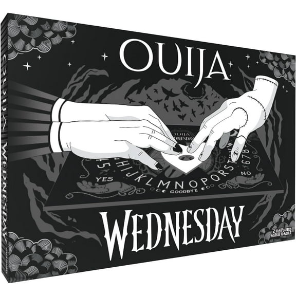 USAopoly Ouija Wednesday Board Games, Cardboard Multicolor