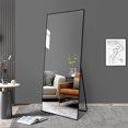 Xukmct Ultra Thin Aluminum Alloy Frame Floor Full Length Mirror ...