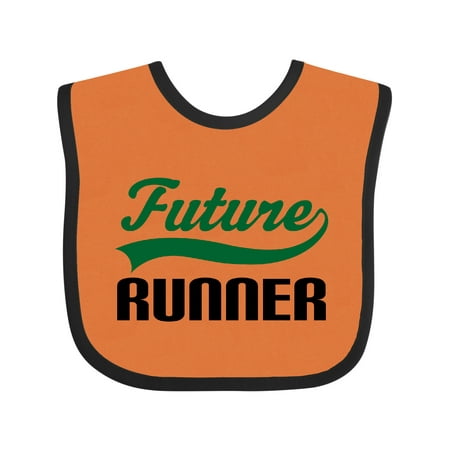 

Inktastic Future Runner Boys Baby Bib