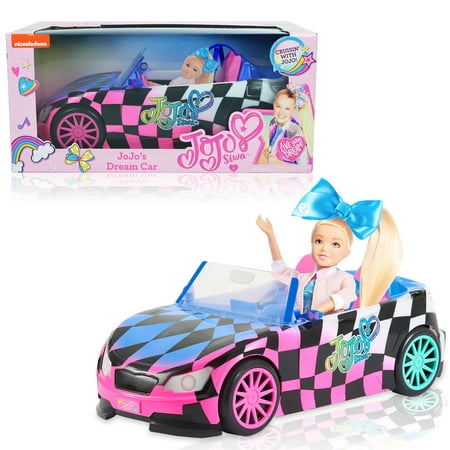 JoJo Siwa JoJo’s Dream Car,  Kids Toys for Ages 3 Up, Gifts and Presents