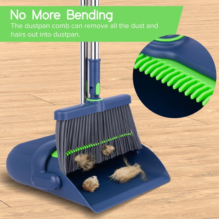 Sugarday Broom and Dustpan Combo Set with Long Handle photo 2