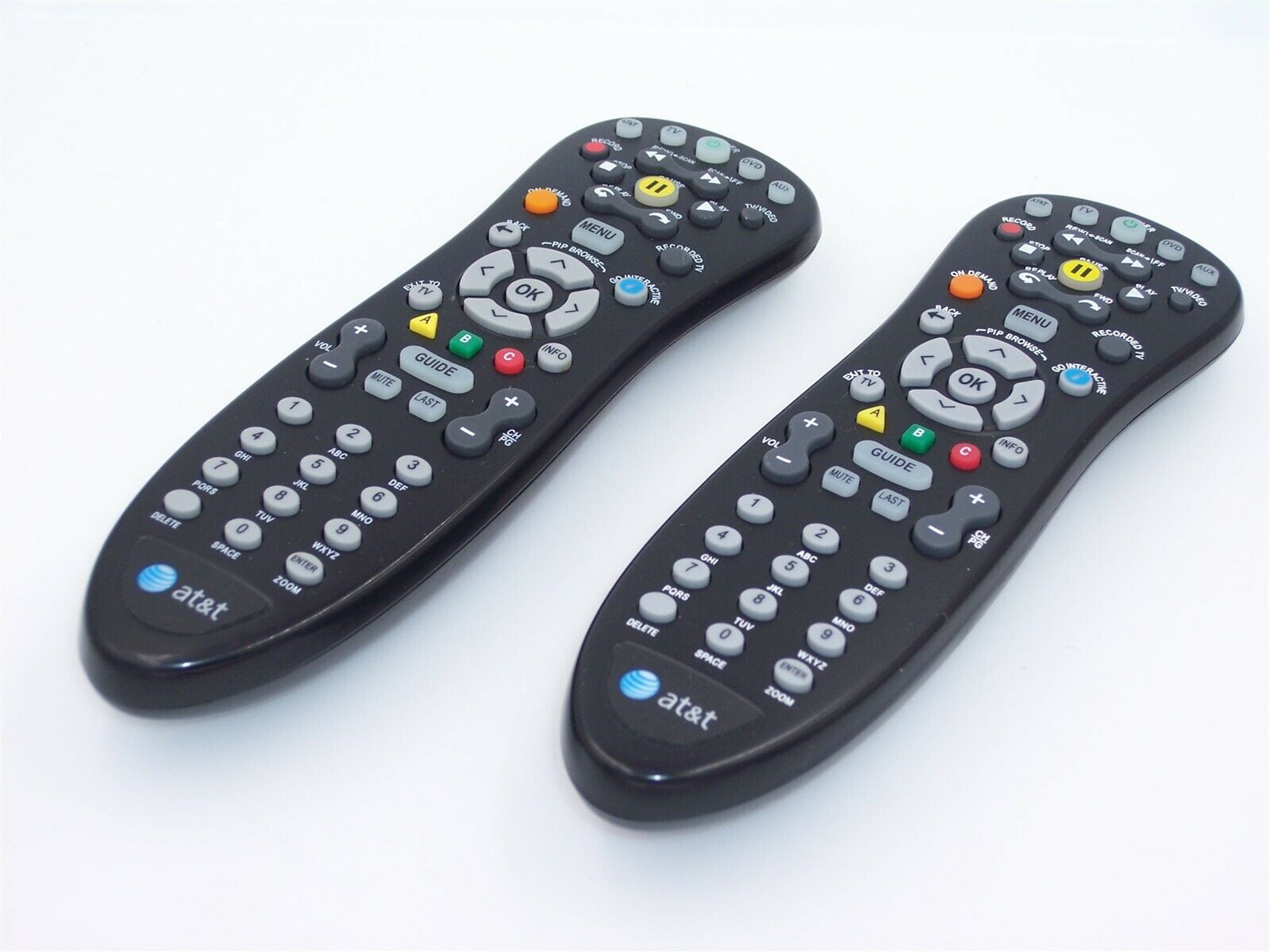 2 AT&T UVerse S10S4 Universal Remote Controls (Refurbished) Walmart