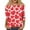 WineM&06#1128W, variant on Garbnen Valentines Shirts for Women 3/4 Sleeve T Shirts for Women Love Heart Print Crew Neck Dressy Womens Pullover
