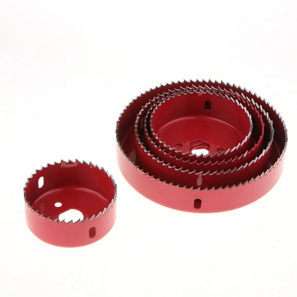 8Pcs Wood Cutter Set 19 64mm Round Circular Drill Cutting