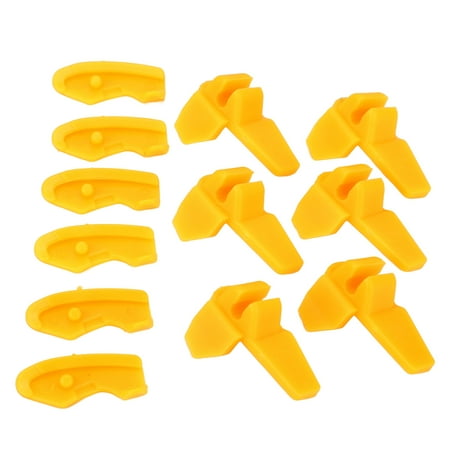 KIMISS Tire Changer Plastic Insert, 6 Pairs Tire Machine Mount Demount ...