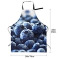 thumbnail image 2 of Kdxio Blueberry Apron with Pockets Adjustable Kitchen Aprons for Men Women Waterproof Aprons for Cooking,Drawing,Crafting, Baking Household Cleaning, 2 of 8