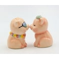 thumbnail image 5 of Hand Painted Ceramic Happy Pig Salt Pepper Shakers Set, 5 of 5