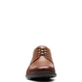 thumbnail image 4 of Zapatos Oxford Clarks Whiddon Cap para Hombre en Cuero Marrón Oscuro Talla 11.5, 4 of 8