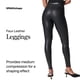 thumbnail image 2 of Leggins SPANX de piel sintética de cintura alta con control de barriga S, 2 of 6