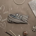 thumbnail image 5 of ZIPIT Monster Pencil Case for Kids, Large Capacity Cute Pencil Pouch, Black & Silver, 5 of 9
