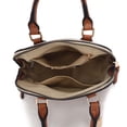 thumbnail image 5 of MKF Collection Marjorie Satchel Bag Women's, Vegan leather Circular Print Shoulder Bag Handbag Purse by Mia K, 5 of 6