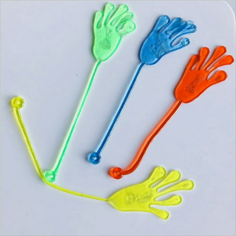 Thremhoo 40 Pcs Sticky Hands for Kids Goodie Bag Stuffer Stretchy