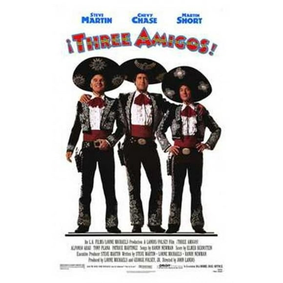Posterazzi MOV189670 The Three Amigos Movie Poster - 11 x 17 in.