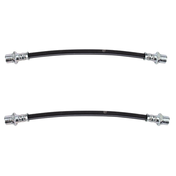 TRQ Rear Brake Hose Set BLA63721 Fits Select 2002-2008 Toyota Corolla , 2003-2008 Toyota Matrix , 2001-2006 Toyota Prius , 2003-2008 Pontiac Vibe