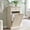 Cream, variant on Aitjunz Triple Tilt Out Laundry Hamper Cabinet with Drawer, Farmhouse Wood Storage Cabinet with Hidden 20-Gallon Laundry Basket for Bathroom and Laundry Room, Brown