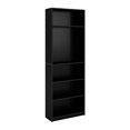 thumbnail image 1 of CorLiving Teo Engineered Wood 5-Tier Adjustable Shelf Adult Bookcase, 1 of 8