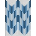 thumbnail image 1 of Ahgly Company Indoor Rectangle Patterned Coral Blue Novelty Area Rugs, 5' x 8', 1 of 6