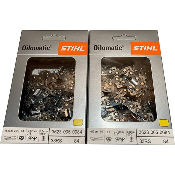 hukfga 33RS-84 2PK, 3/8" .050 Gauge, 84 Drive Links, 25", Rapid Super, Professional Saw Chain, 3623-005-0084