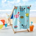 thumbnail image 6 of Great Bay Home Vibrant Prints Soft Cotton Beach Towel (30" x 60", Pool Floats), 6 of 7