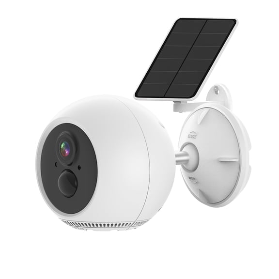 Solar Security Cameras Wireless Outdoor, 2K Battery Powered Outdoor Camera with AI Motion Detection, 2.4G WiFi Home Security Camera Color Night Vision