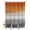 Gray Orange, variant on Split Shower Curtain for Transfer Bench, Red Gray Black Fabric Shower Curtains for Bathroom, Vintage Country Gradient Wooden Grain Tub Sliding Transfer Bench Waterproof Bath Curtains 72"x78"