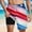 Shorts-A02Light Blue, variant on LEKWK Plus size Mens Swim Shorts 2 In 1 With Compression Liner Swim Shorts Patriotic Flag Print Graphic Swimming Trunks Athletic Vacation Wear