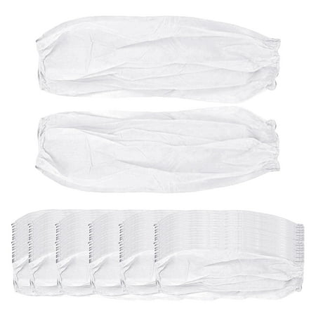 

100Pcs Protective Non Woven Fabric for Household Chores Accessory Professional Unisex Durable Protection White