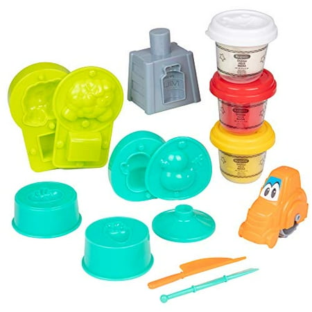 - Crayola Modeling Dough Set, 15 Piece Farm Activity Pack, Comes with 3 Packs of Dough, Rolling Truck, Tools and More