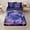 Fish 03, variant on Manfei Cartoon Dolphin Zipper Twin Comforter Sets with Fitted Sheet and 2 Pillowcases for Kids Boys and Girls, Ocean Marine Life Print Zipper Bedding Set, Black Reversible, 4pcs