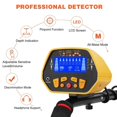 thumbnail image 4 of Detector De Metales Profesional Buscador De Metales Detector De Metales Detector De Metales Subterráneo Buscadores De Oro Y Metales Sweethay HA023698-00, 4 of 5