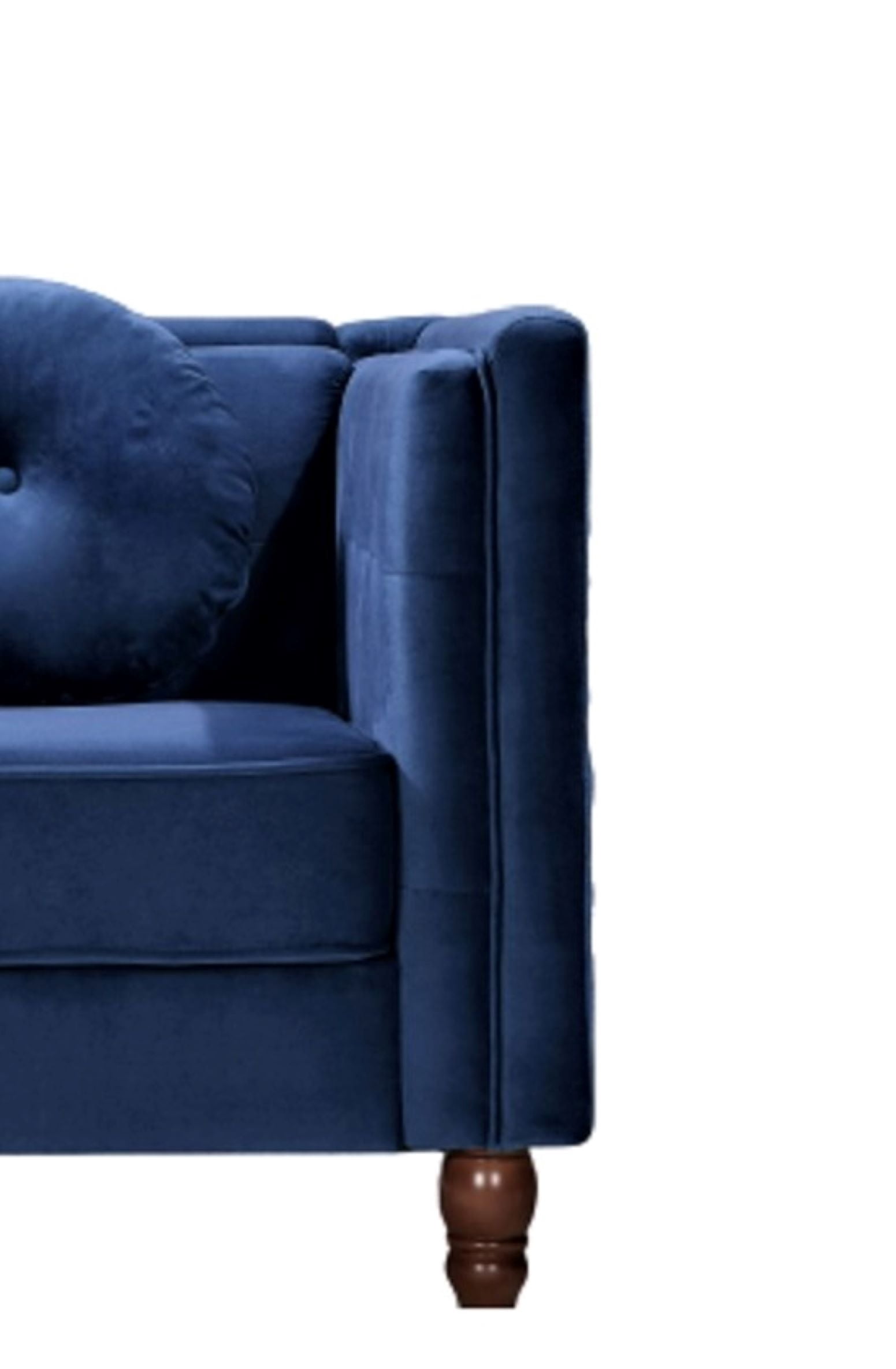 Evendale 35" Wide Tufted Velvet Armchair