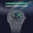 thumbnail image 4 of BOZLUN Mens Watch Skeleton Luxury Mechanical Luminous Waterproof Self-Winding Wrist Watch, 4 of 11