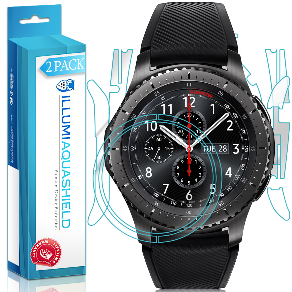 2-Pack] Samsung Gear S3 Frontier Tempered Glass Screen Protector 