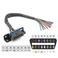 thumbnail image 3 of 16Pin Female Connector to Open OBD Cable Female Extension Connector, 3 of 5