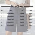 thumbnail image 3 of GUACER Wide Leg Shorts for Women Casual Elastic Waist Drawstring Side Button Fashion Bermuda Shorts, 3 of 8