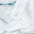thumbnail image 5 of KVPLBQFD Baby Girl Smocked Western Romper Infant Short Sleeve Bubble Dress Newborn Print Embroidery Bodysuit Summer Clothes, 5 of 10