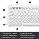 thumbnail image 5 of Teclado Logitech K380 Pebble inalámbrico Bluetooth compacto, 5 of 8