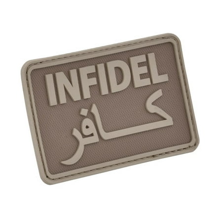 Hazard4 Infidel Rubber Patch, Coyote