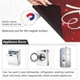 thumbnail image 2 of Happy Valentine's Day Dishwasher Magnet Cover Front Door Decorative Refrigerator Covers Magnetic Sheet Sticker Wash Machine Fridge Panel Decal for Kitchen Appliance 23x26 in, 2 of 6