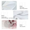 thumbnail image 5 of Wobogo Pink Skulls Hand Towel Set of 2 Absorbent for Kitchen and Bathroom With Velcro Hanging Loop 18.2×14in, 5 of 7