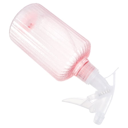 Pink Plastic Spray Bottle for Storage Use Durable Refillable Bottles with Fine Workmanship