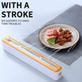 thumbnail image 5 of Refillable Magnetic Plastic Wrap Dispenser with Cutter, Sturdy Food Cling Wrap Film Cutter, Press and Seal Plastic Wrap, Plastic Wrap Dispenser with Cutter Plastic Wrap, 5 of 8