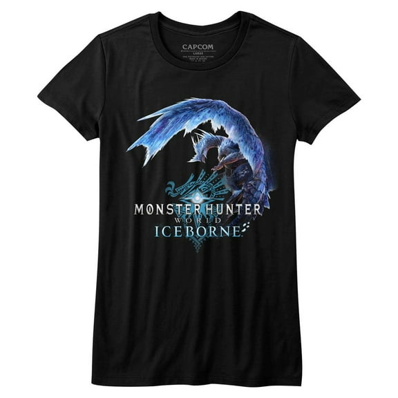 Monster Hunter Icydragon Black Women's T-Shirt S