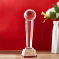 thumbnail image 3 of 9 x 2.8 Inch Crystal Glass Golf Trophy for Adults Kids Golf Tournament Table Desktop Decor, 3 of 6