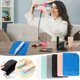 thumbnail image 1 of Juego de alfombrillas y bolsas de almacenamiento de rizador resistentes al calor, almohadilla aislante de silicona suave para peinar el cabello, soporta 460 ° F, antideslizante, inodoro, portátil, 1 of 4