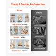 thumbnail image 4 of VEVOR Dog Whelping Box, 76x49x30 in Plastic Dog Whelping Pen for Large Sized Dogs,Waterproof Puppy Playpen with Transparent Windows & Door Lock,Easy to Clean,Durable Indoor Pet Dogs Cats Birth Kit, 4 of 9