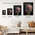 thumbnail image 3 of Elegant Wildflower Bouquet Floral Concept Artwork Volumetric Lighting Colourful Flower Blooms Unframed Wall Art Print Poster Home Decor Premium, 3 of 5