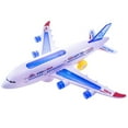 thumbnail image 3 of Electric Kids Action Toy Airplane Plane with Lights and Sounds Toy Planes Christmas Birthday Gift For Boys Girls 3-6 Year Old, 3 of 15
