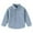 Blue, variant on LIJCC Toddler Boys Button Up Dress Shirt Kids Long Sleeve Casual T-Shirt Soft Trendy Blouses Simple Tops Tees with Chest Pocket(White,7-8 Years)